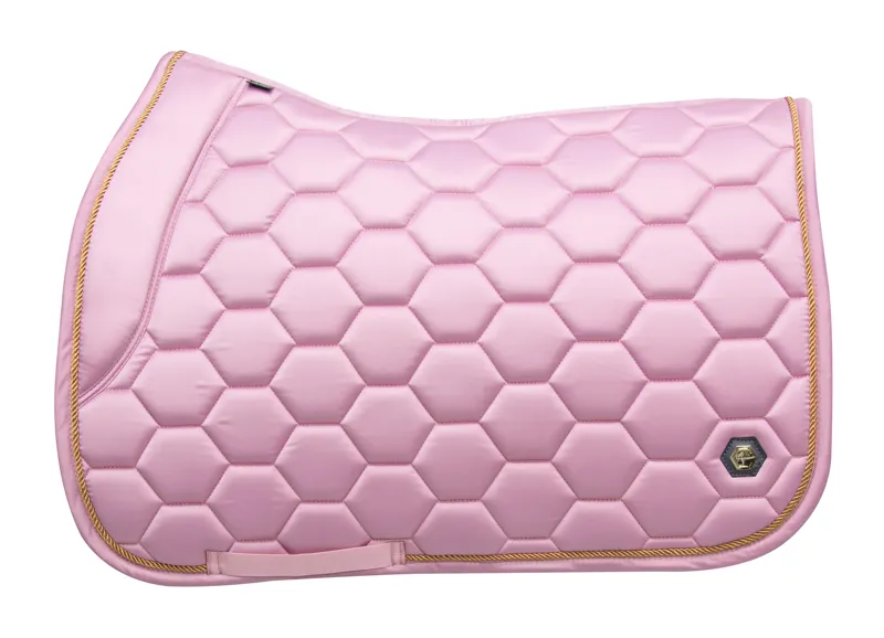 Coldstream Marygold GP Saddle Pad - Blush Pink